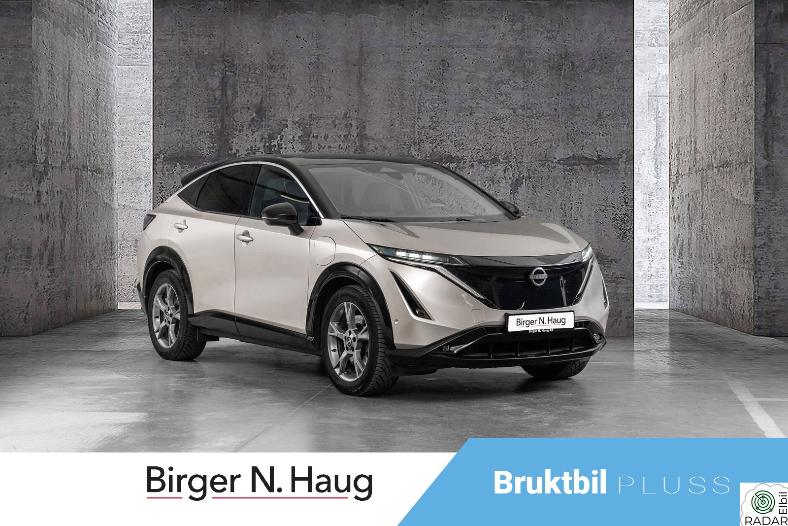 NISSAN ARIYA Evolve 87kWt TOPPUTSTYRT-HUD-PANORAMA/BOSE