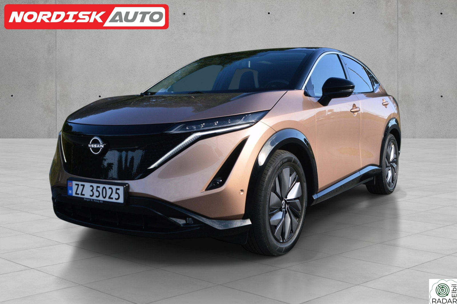 NISSAN ARIYA Evolve 87kWt,523km,Navi,Pano,Krok,Norsk bil,Garanti