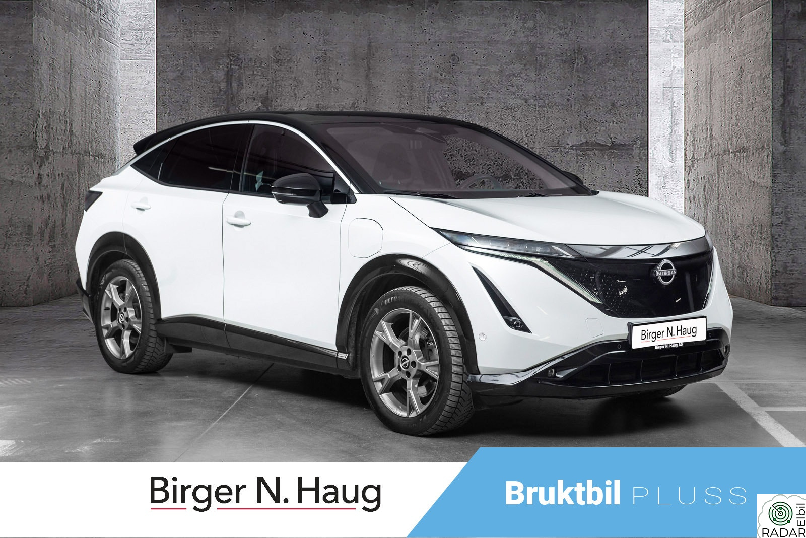 NISSAN ARIYA Evolve 87kWt RETT FRA SERVICE! KROK/BOSE/HUD/SKINN+++