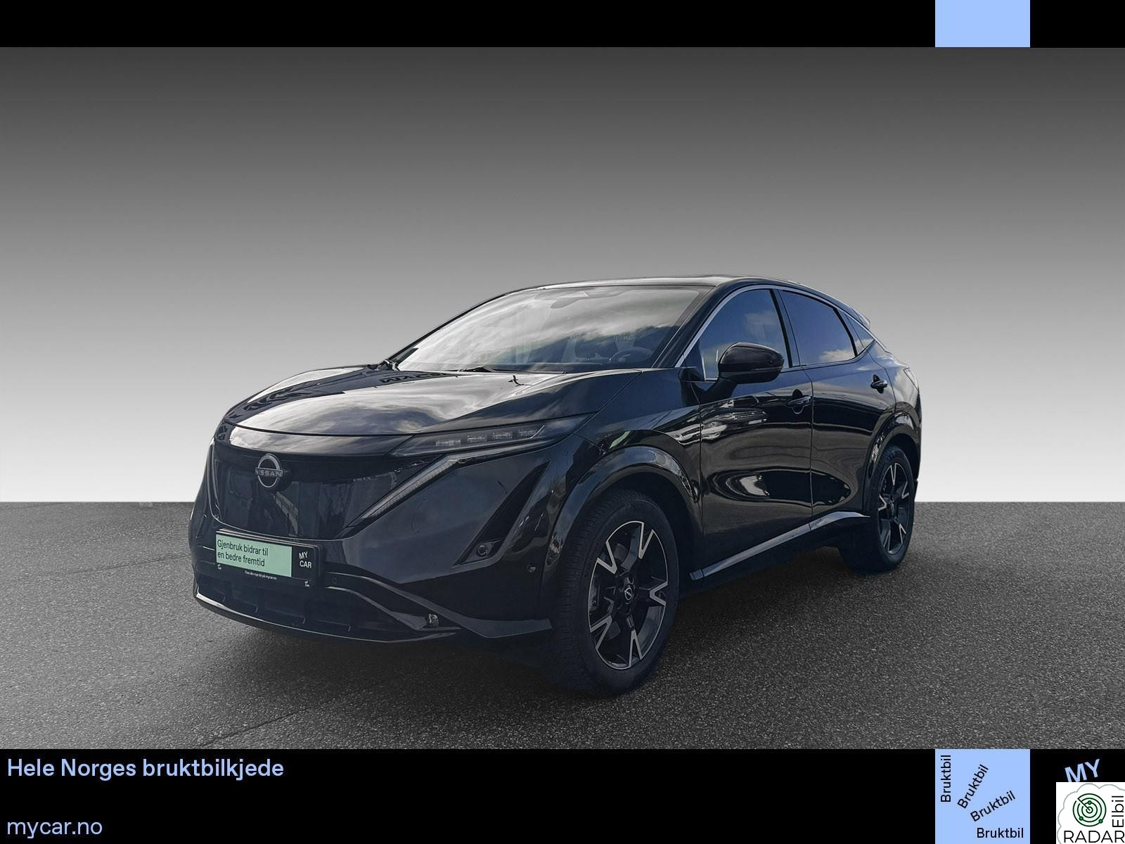 NISSAN ARIYA Evolve 87kWt TOPPUTSTYRT/BOSE/360/ACC/PANO/EL.SETE
