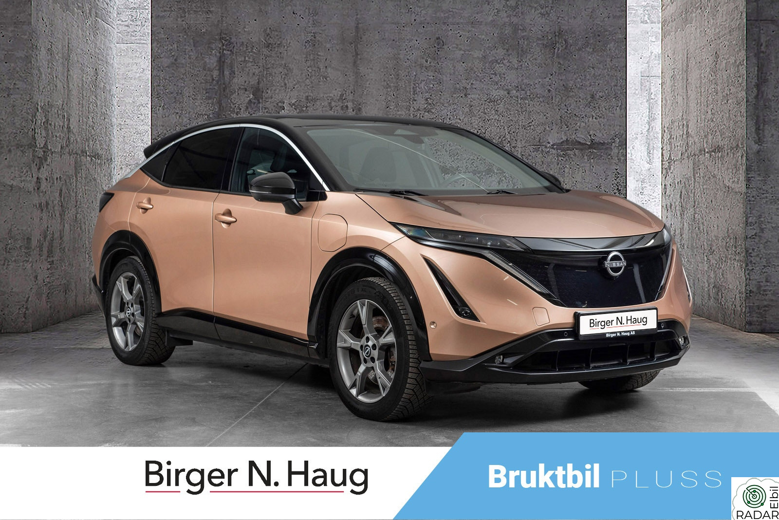 NISSAN ARIYA Evolve 87kWt TOPPMODELL/NORSK/KROK/LAZER/BOSE/SOLTAK+++