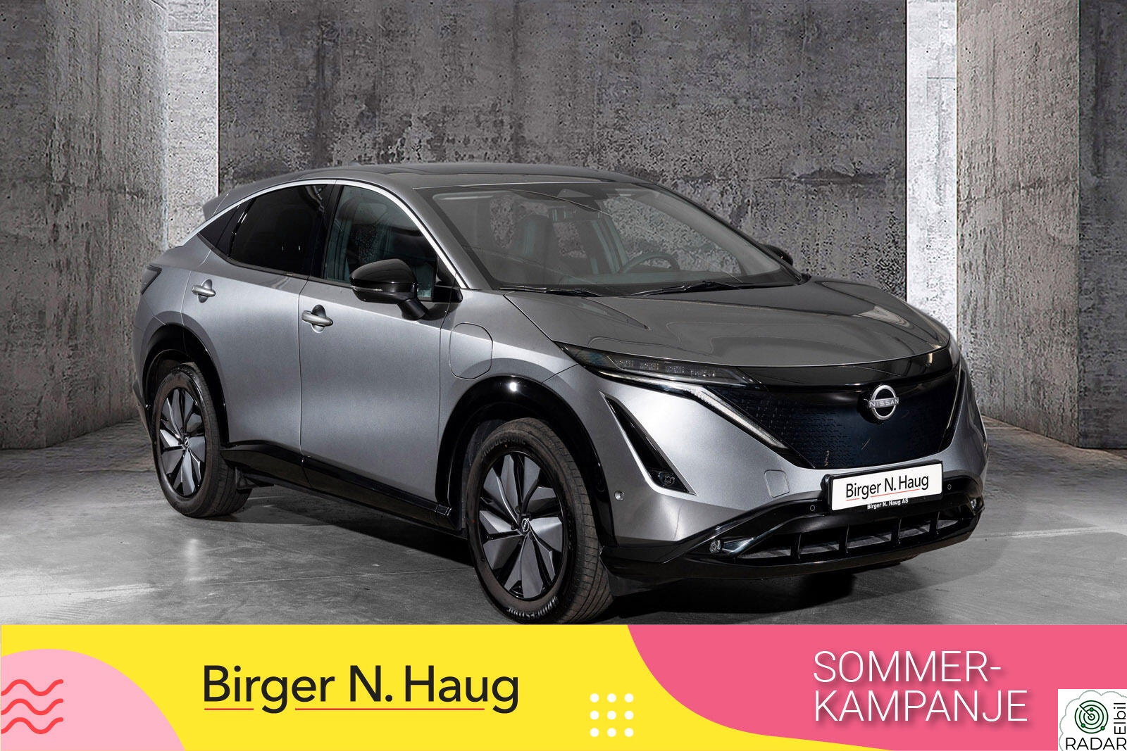 NISSAN ARIYA Evolve 87kWt SOMMERKAMPANJE! SATT NED 10.000,-
