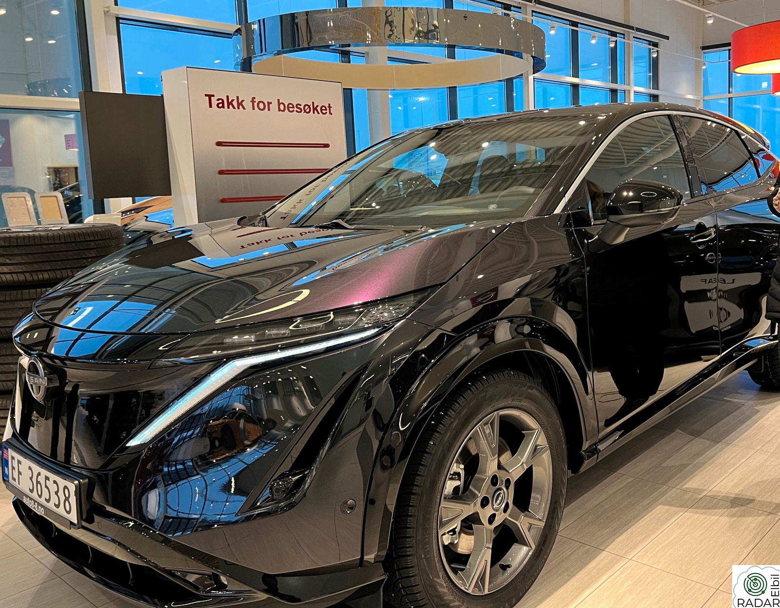 NISSAN ARIYA 87 kWt / EVOLVE / TOPPMODELL / 360* / BOSE / 20 " alu