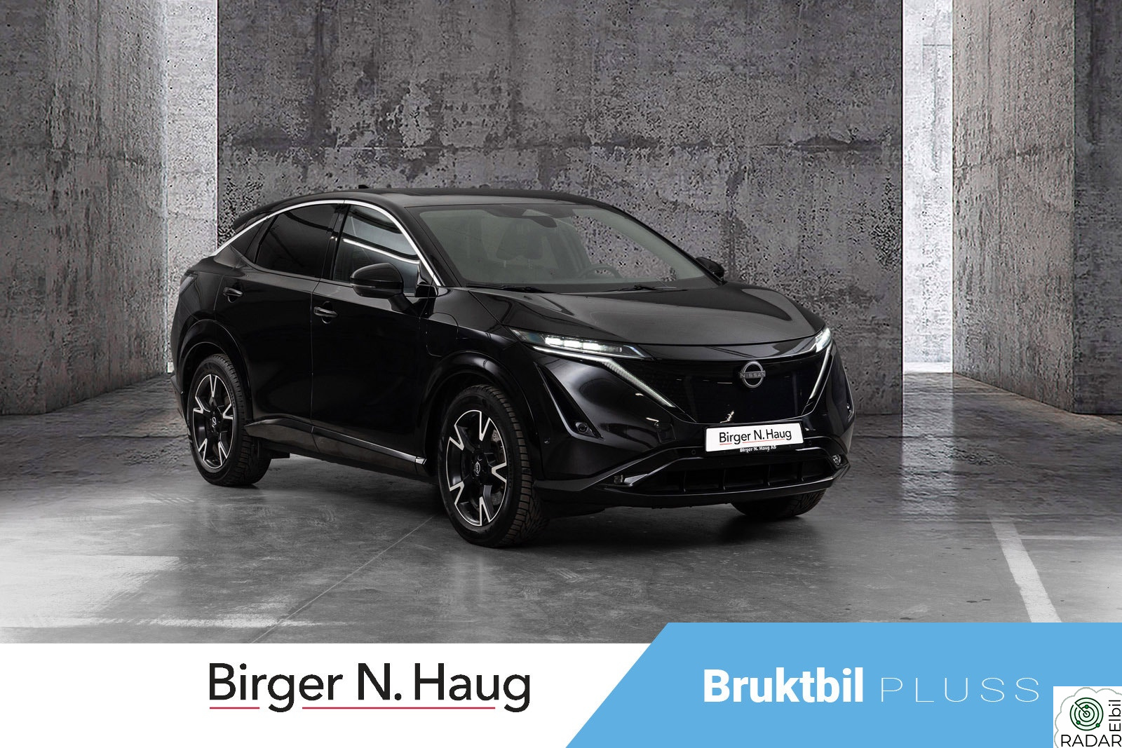 NISSAN ARIYA Evolve 87kWt toppmodellen er leveringsklar før Jul!