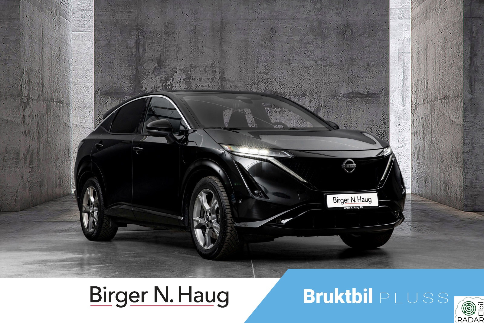 NISSAN ARIYA Evolve 87kWt TOPPUTSTYRT-HUD-HENGERFESTE-PANORAMA