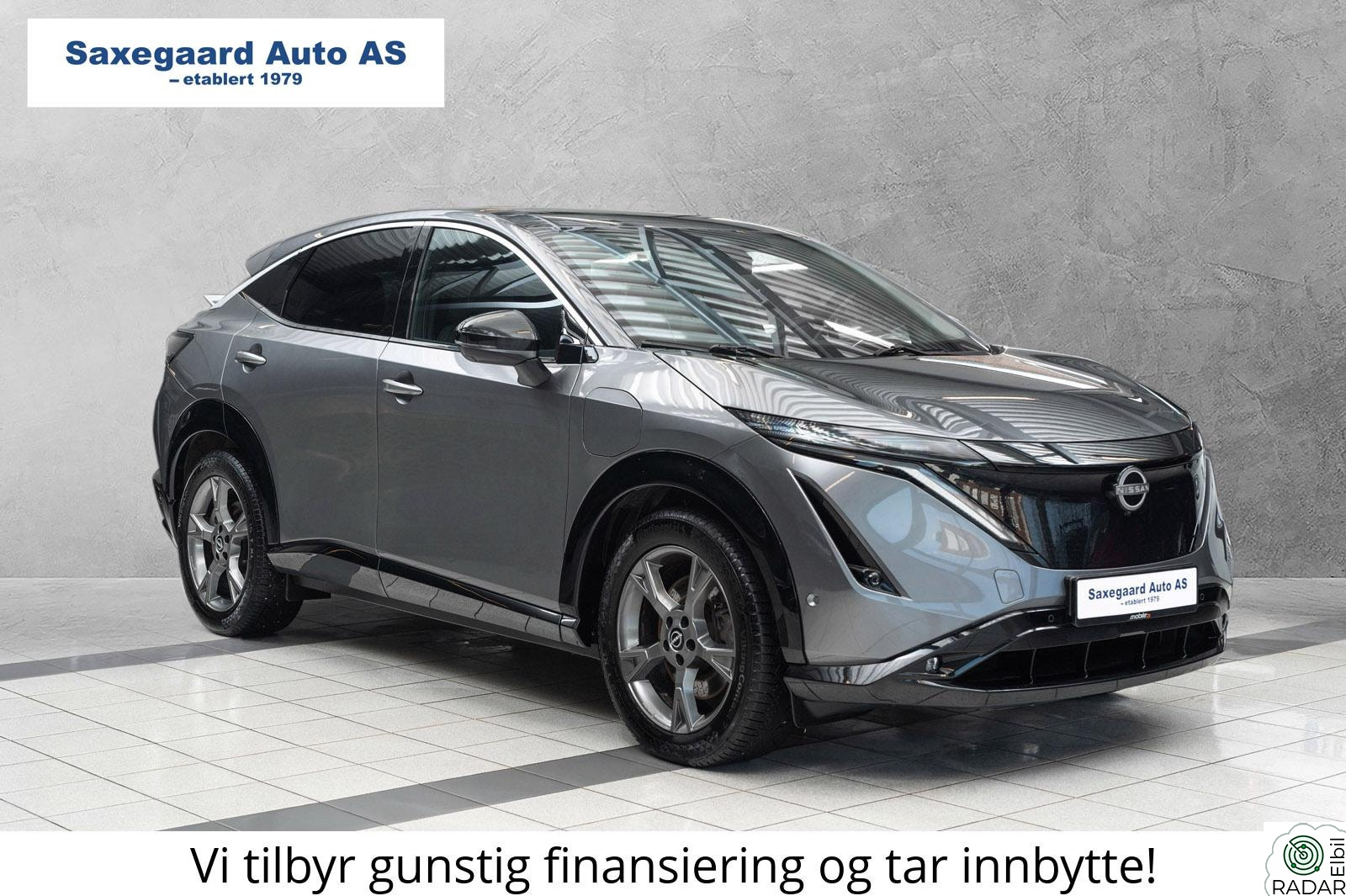 NISSAN ARIYA Evolve 87kWt / BOSE / PANO / ACC / TOPPUTSTYRT