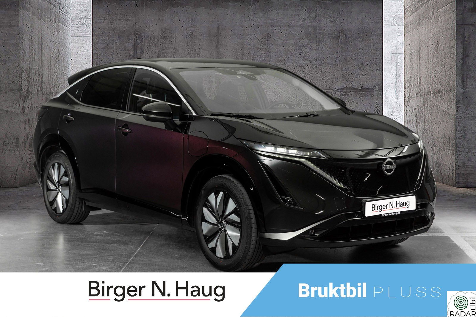 NISSAN ARIYA Advance 87kWt GODT UTSTYRT/LEVERINGSKLAR+