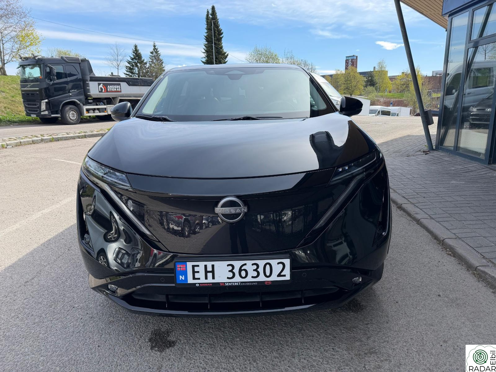 NISSAN ARIYA Nissan Ariya | Rattvarme | H.Feste Soltak panorama