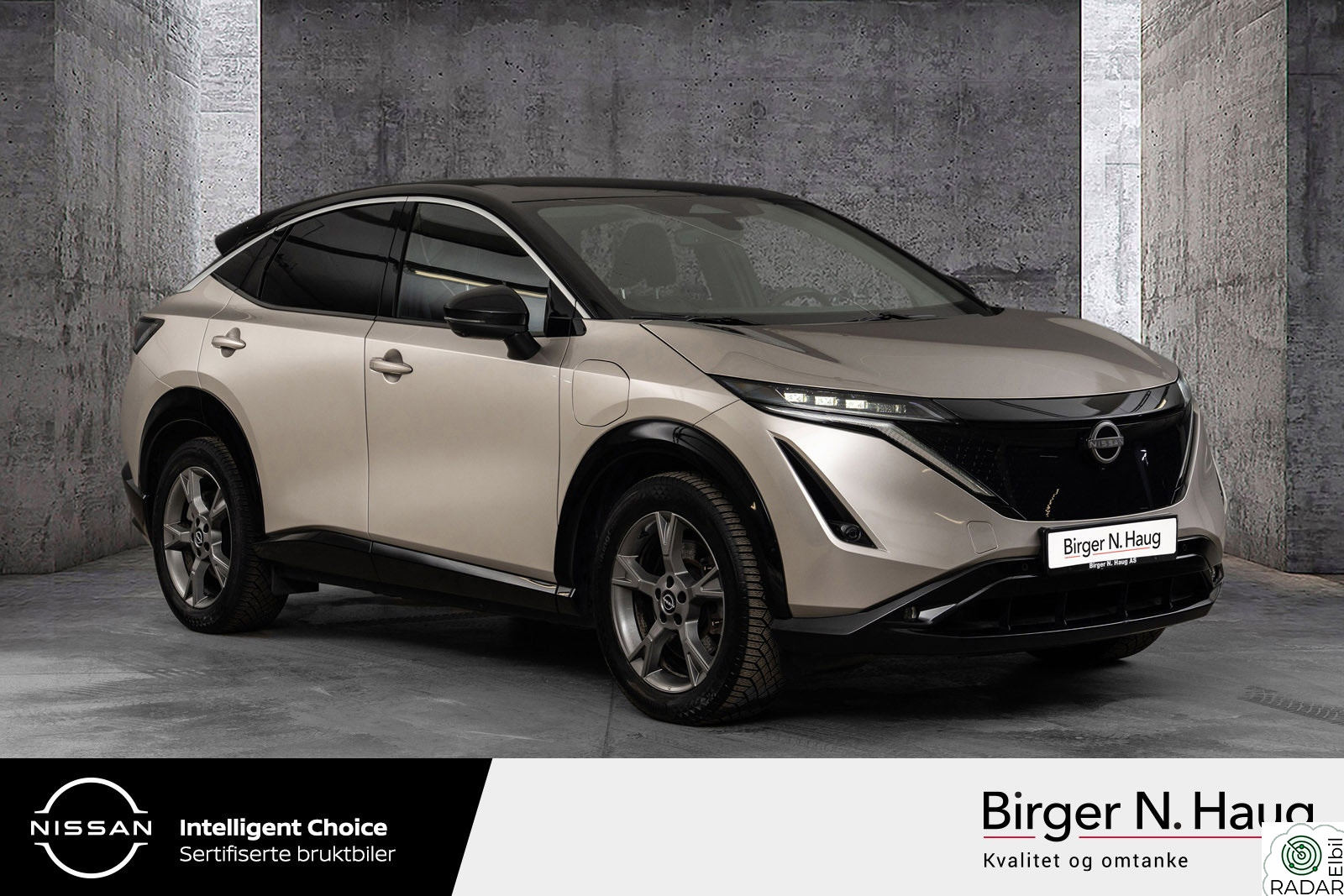 NISSAN ARIYA Advance 87kWt HENGERFESTE / 533KM REKKEVIDDE / ROMSLIG