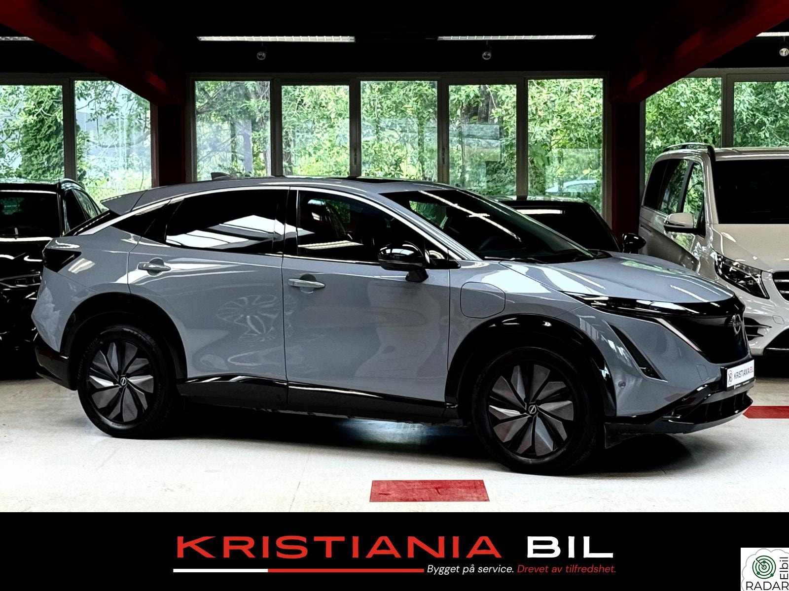 NISSAN ARIYA EVOLVE/TOPPMODELL/525KM/HUD/PANO/ACC/BOSE/VARMER/MATRIX