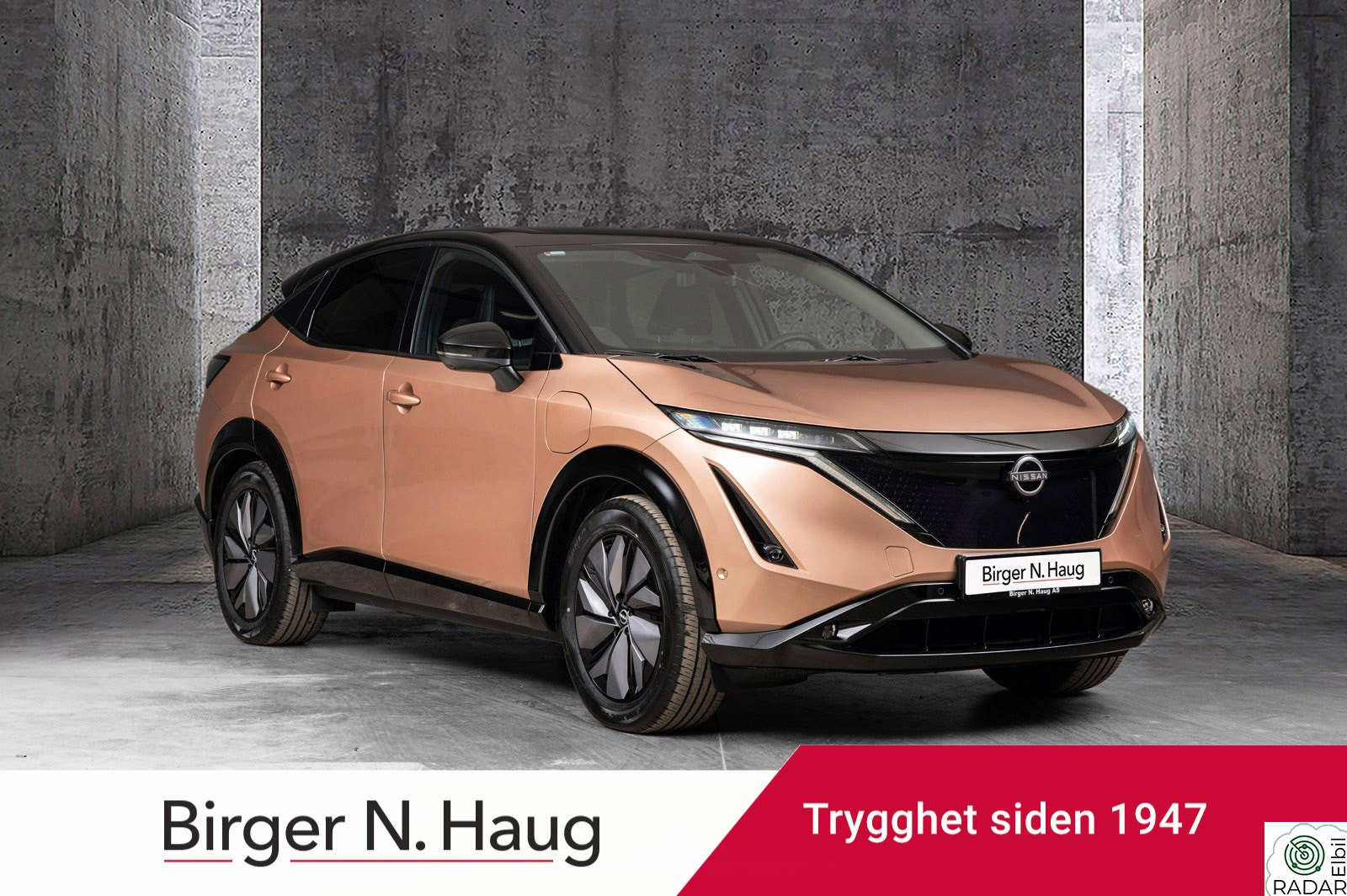 NISSAN ARIYA e4ORCE Evolve 87kWt LAV KM! TOPPMODELL! 4HJULSTREKK!