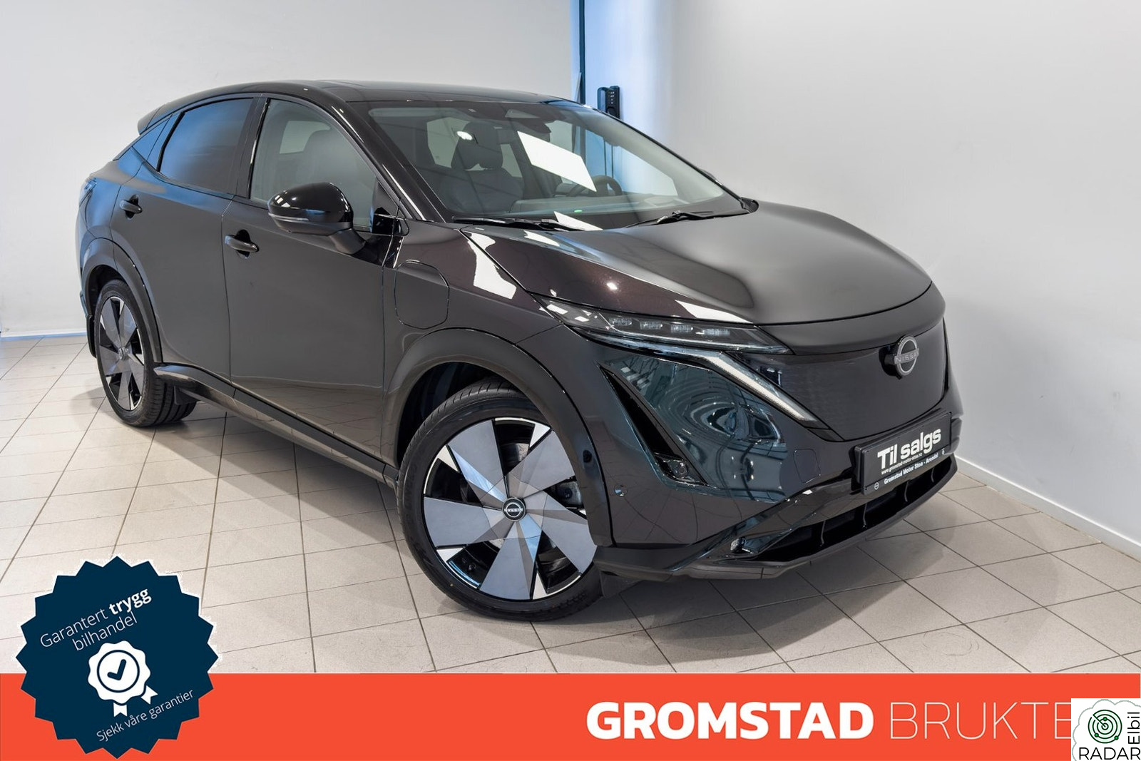 NISSAN ARIYA e4ORCE Evolve 87kWt Norsk/Headup/Bose/LED-Matrix/Skinn