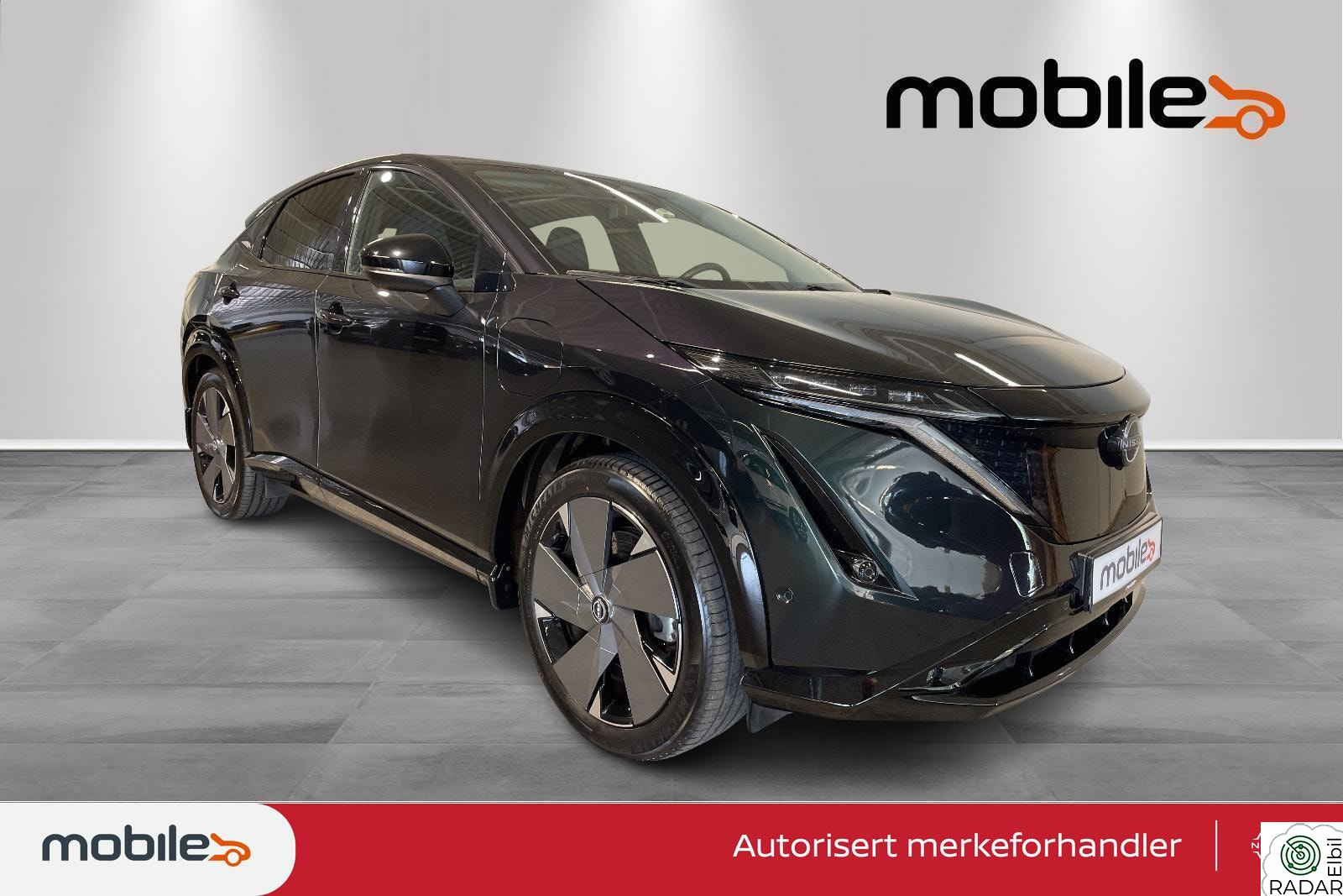 NISSAN ARIYA e4ORCE Evolve+ 87kWt/FULLSKINN/20"ALU/22KW OMBORDLADER