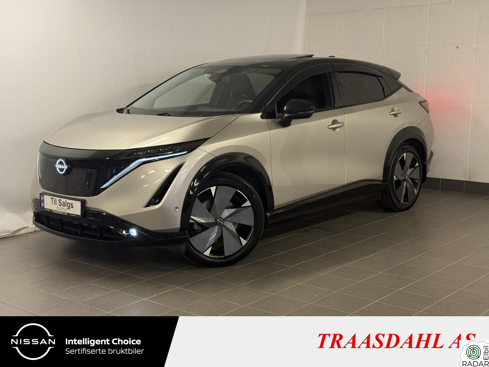 NISSAN ARIYA e4ORCE Evolve 87kWt HUD/PANO/KROK/20"/360 KAM/BOSE/