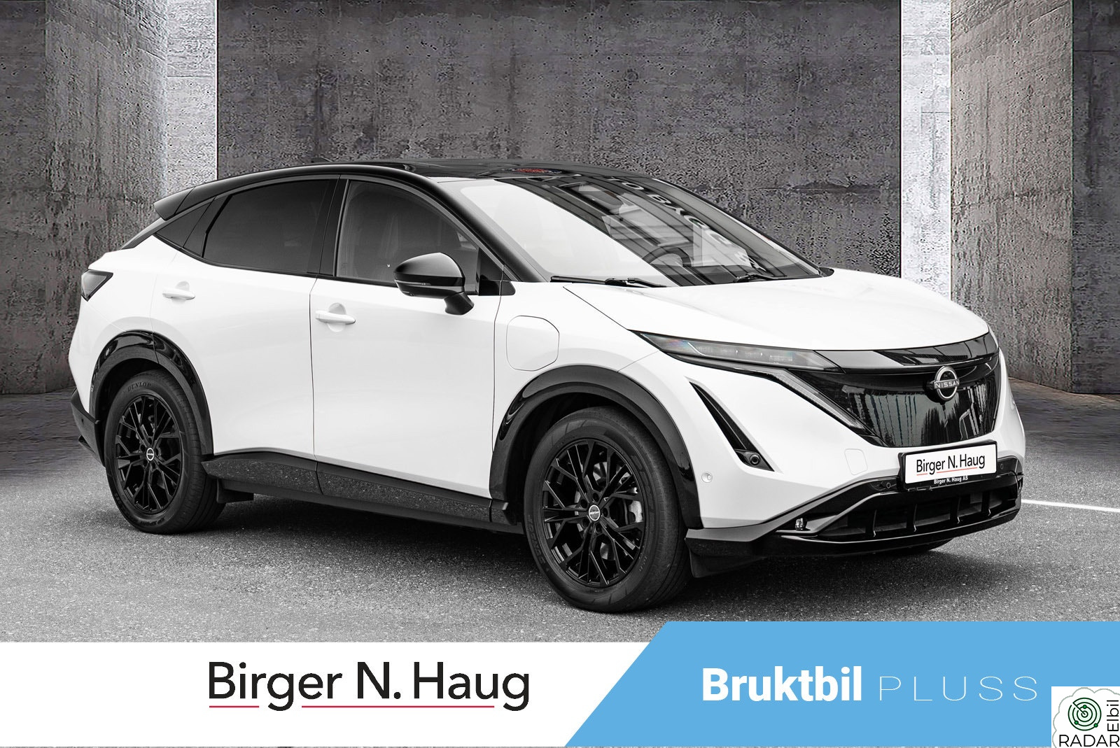 NISSAN ARIYA e4ORCE Evolve 87kWt-Topputstyrt-panoramasoltak