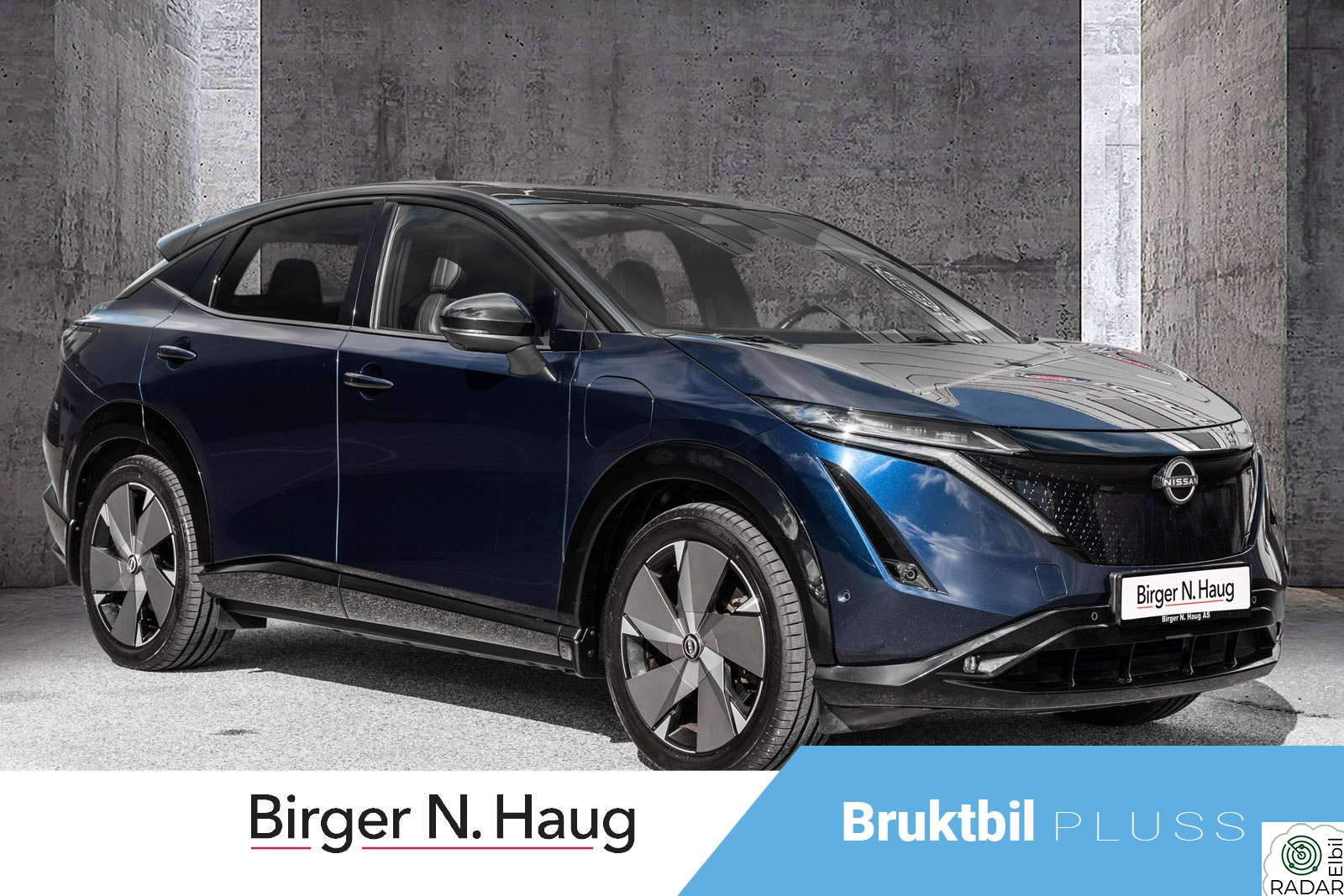 NISSAN ARIYA e4ORCE Evolve 87kWt/Norsk/HUD/2xElstol/Krok