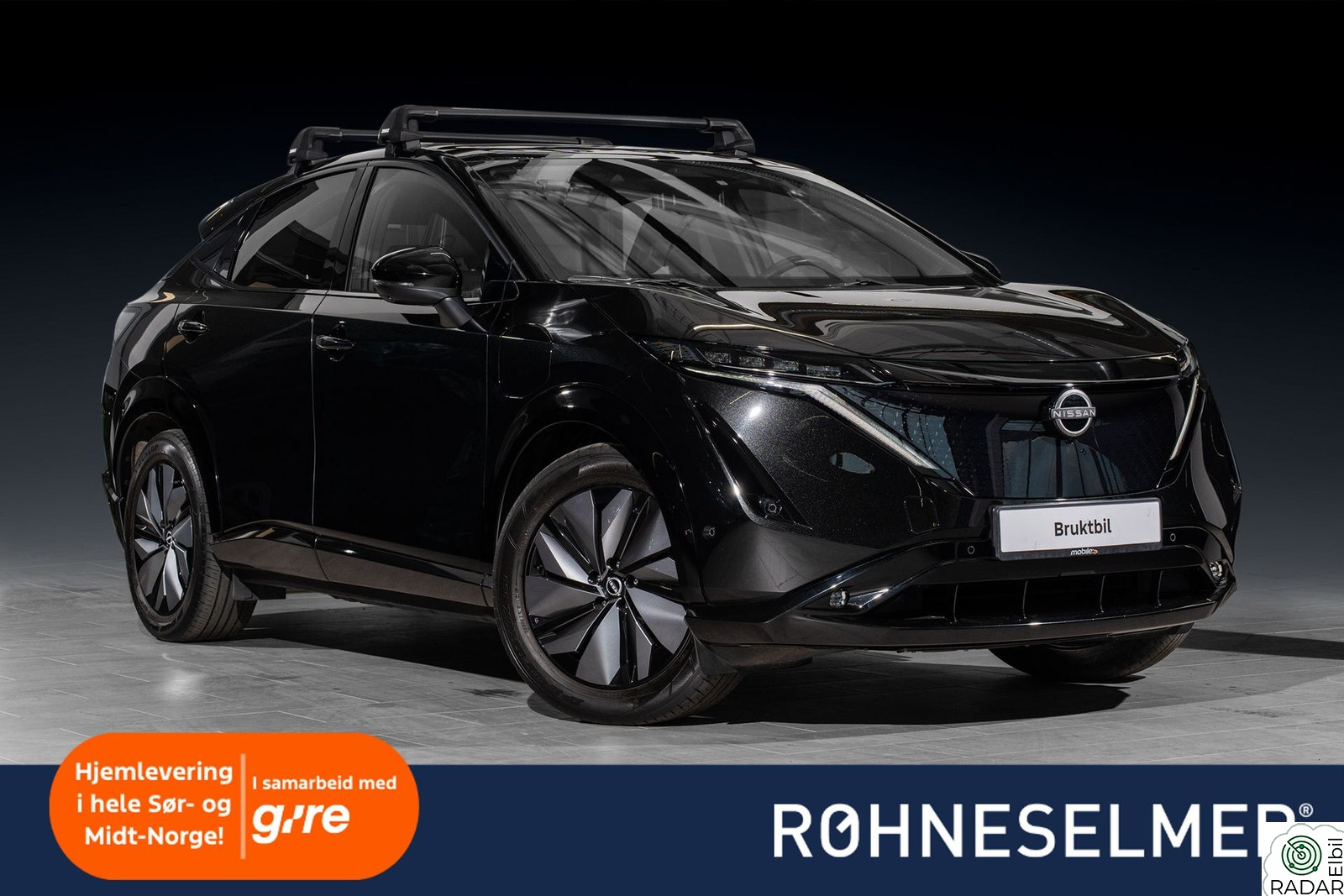 NISSAN ARIYA e4ORCE Evolve 87kWh 4WD 507Km Norsk App Pano Hud 360++