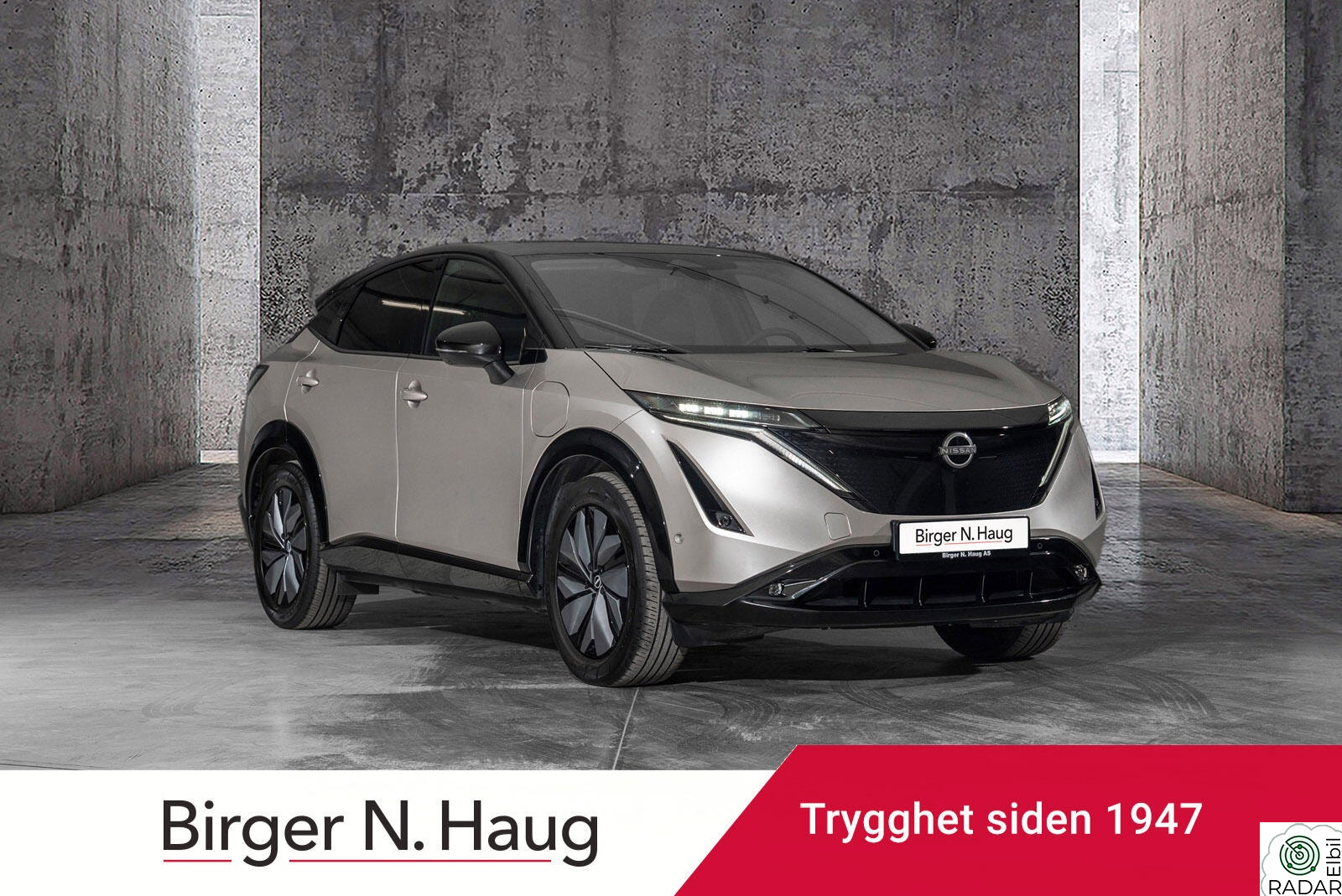 NISSAN ARIYA e4ORCE Evolve+ 87kWt KROK/LAV KM/TOPPUTSTYRT! BOSE/360