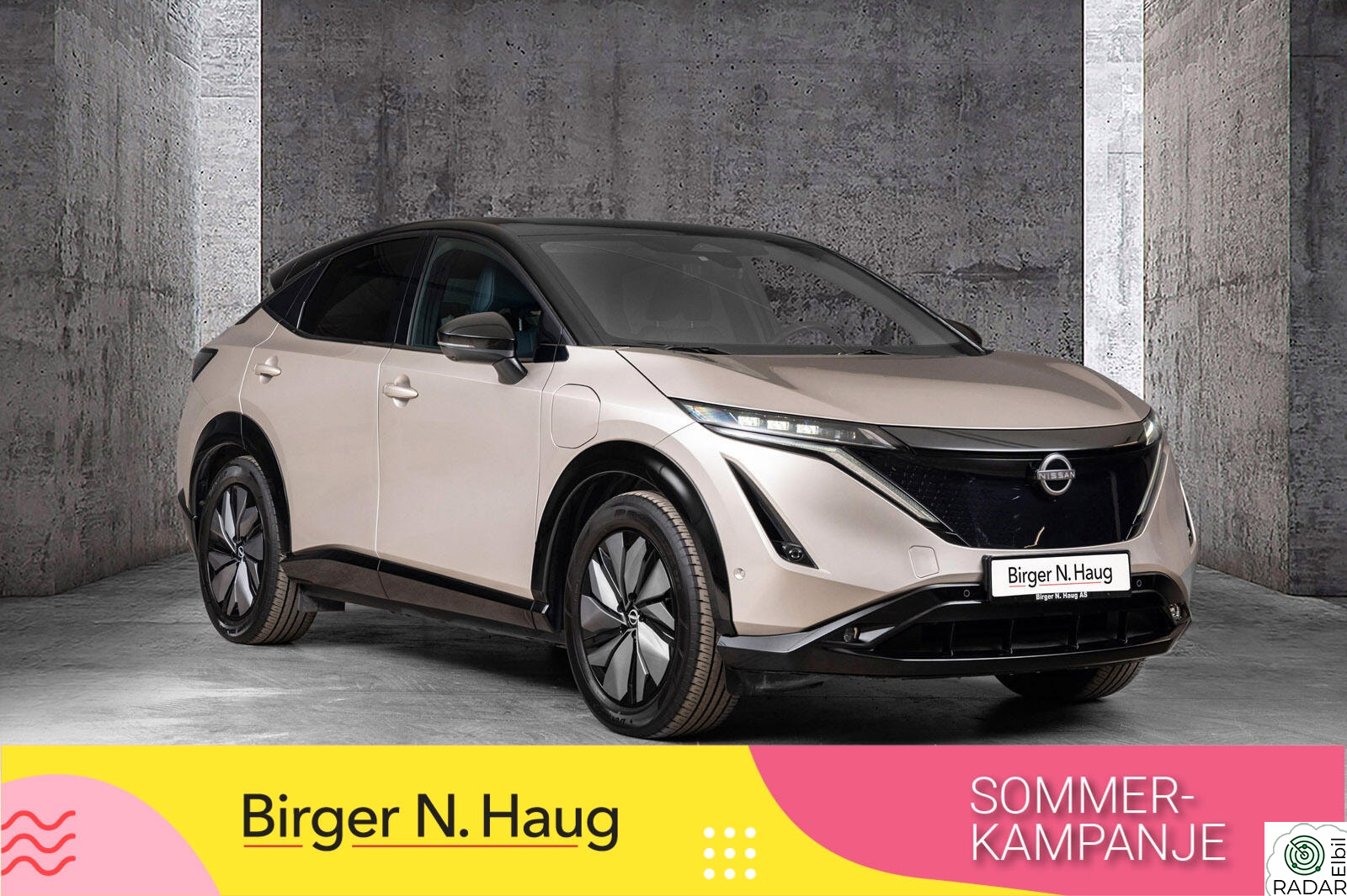 NISSAN ARIYA e4ORCE Evolve 87kWt GODPRIS UT MÅNEDEN!