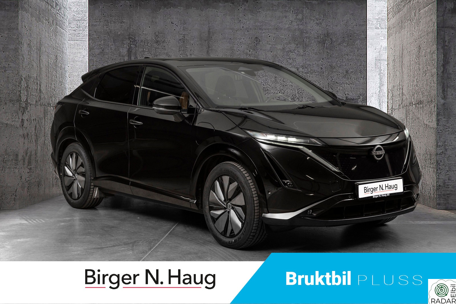 NISSAN ARIYA e4ORCE Evolve 87kWt leveres med ny service!