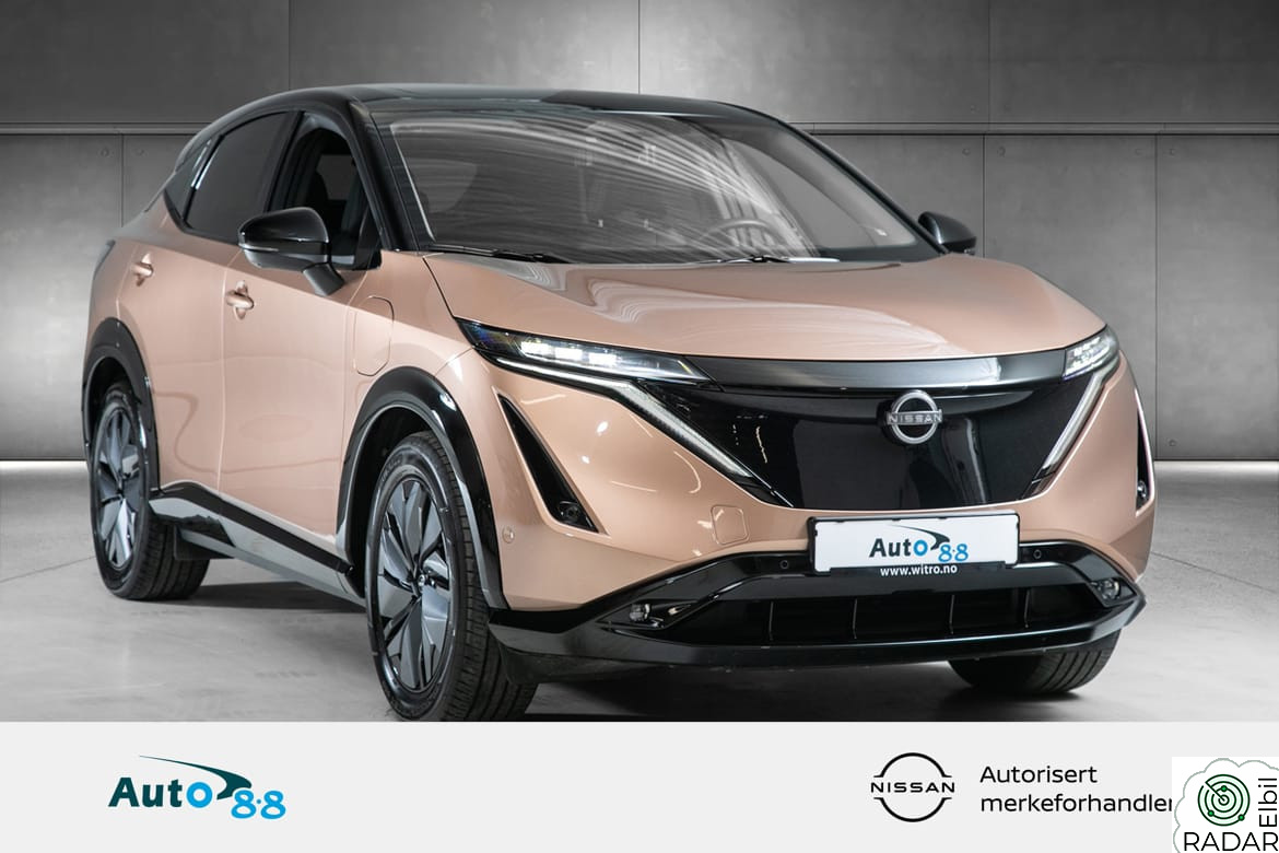NISSAN ARIYA LAV KM! / KROK / KOBBER / ++!