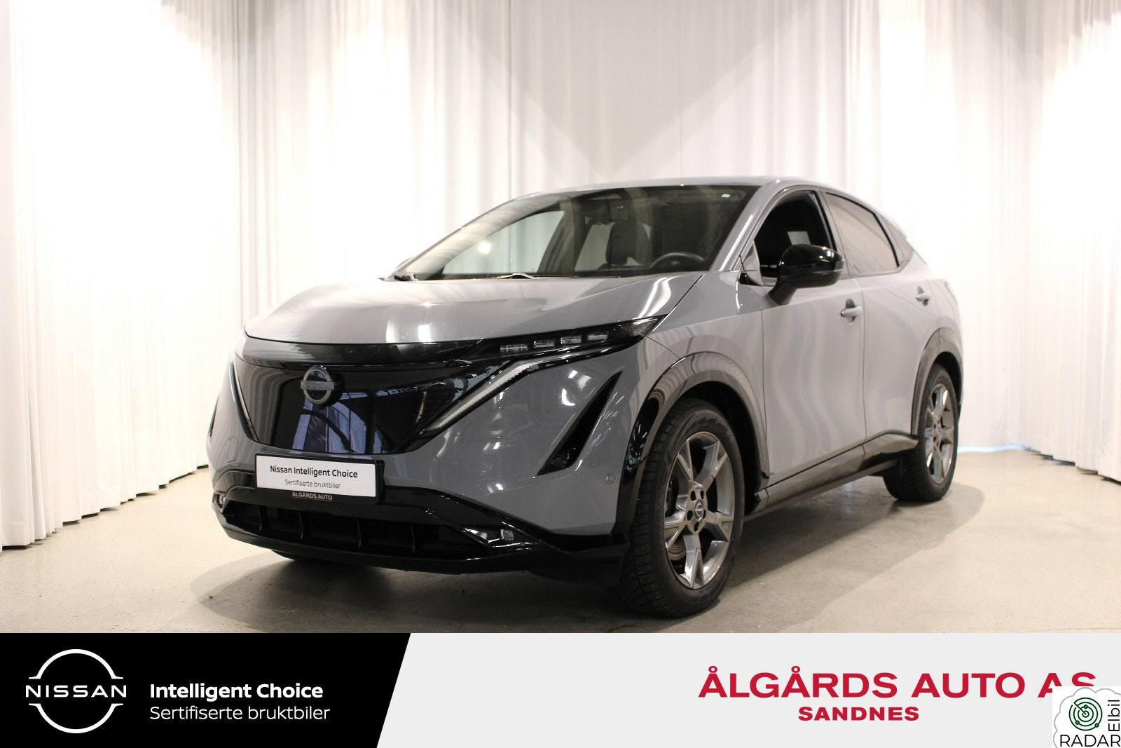 NISSAN ARIYA e4ORCE Evolve 87kWt 4WD-GLASSTAK-VINTERHJUL-PROPILOT