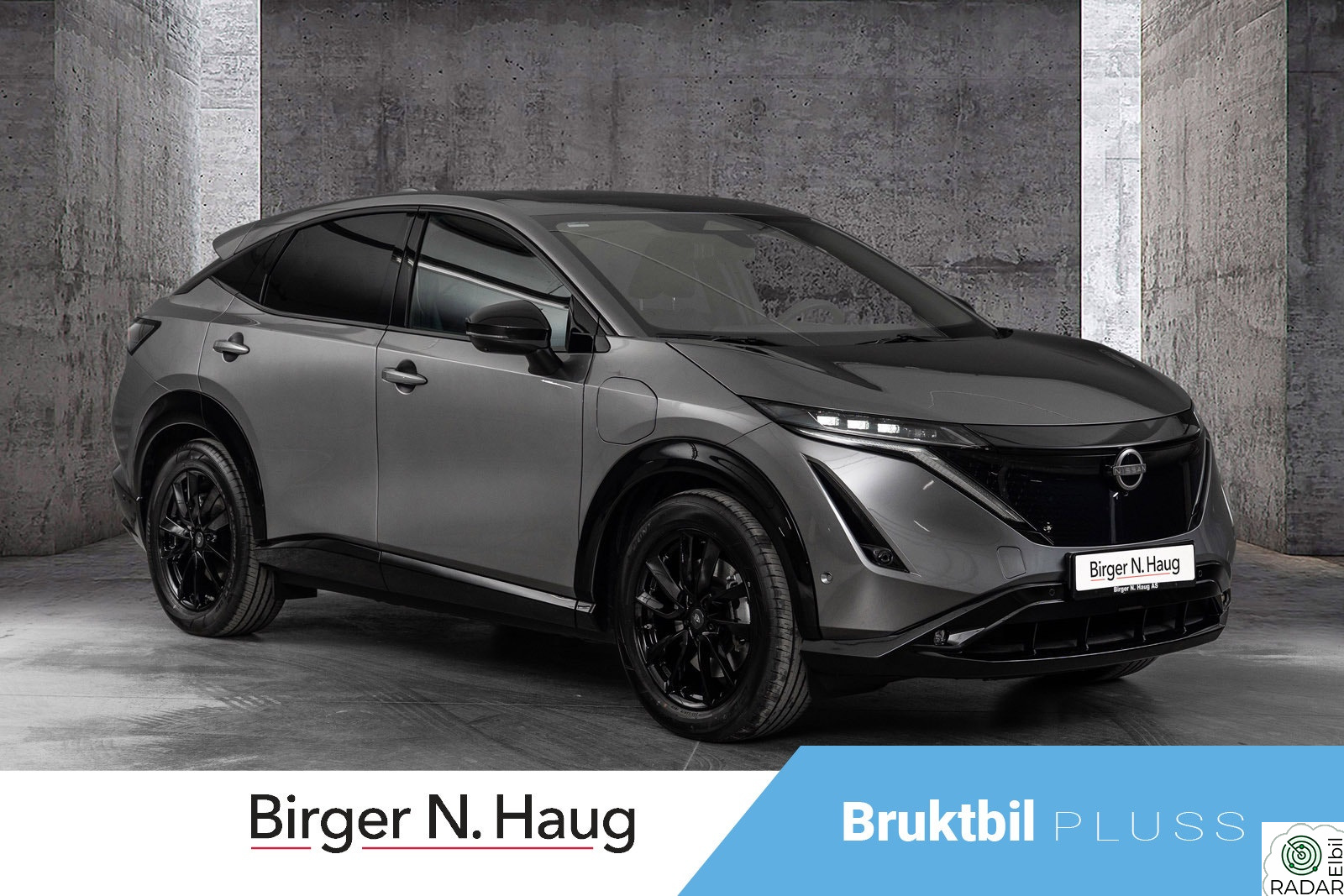 NISSAN ARIYA e4ORCE Evolve 87kWt TOPPUTSTYRT/LEVERINGSKLAR