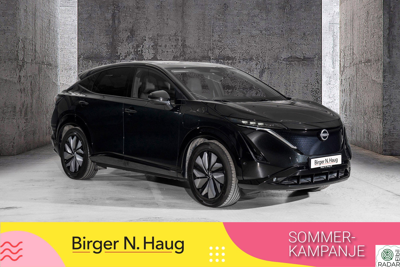 NISSAN ARIYA e4ORCE Evolve 87kWt 509KM REKKEVIDDE/RYGGEKAMERA/4X4