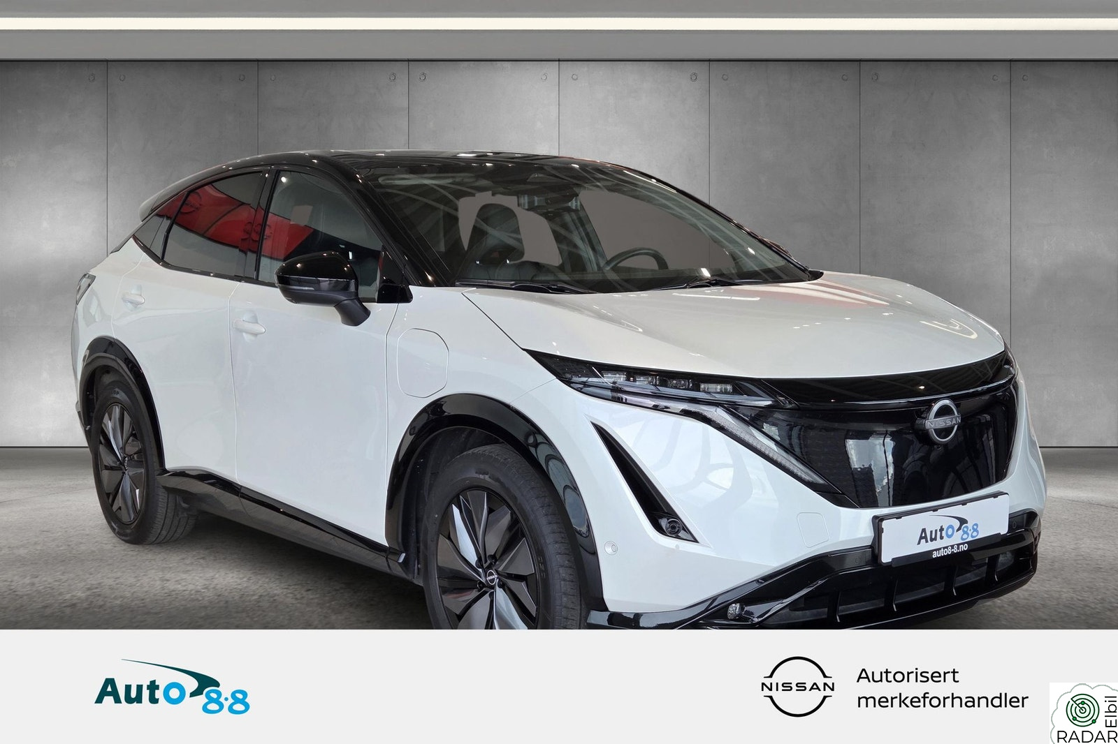 NISSAN ARIYA Toppmodellen Evolve 4x4 App Kamera 360