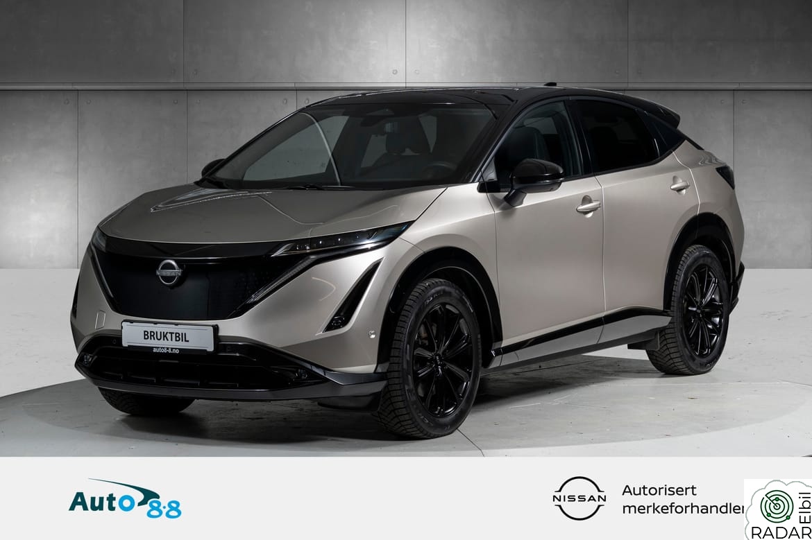 NISSAN ARIYA e4ORCE Evolve 87kWt topputstyrt og leveringsklar AWD!