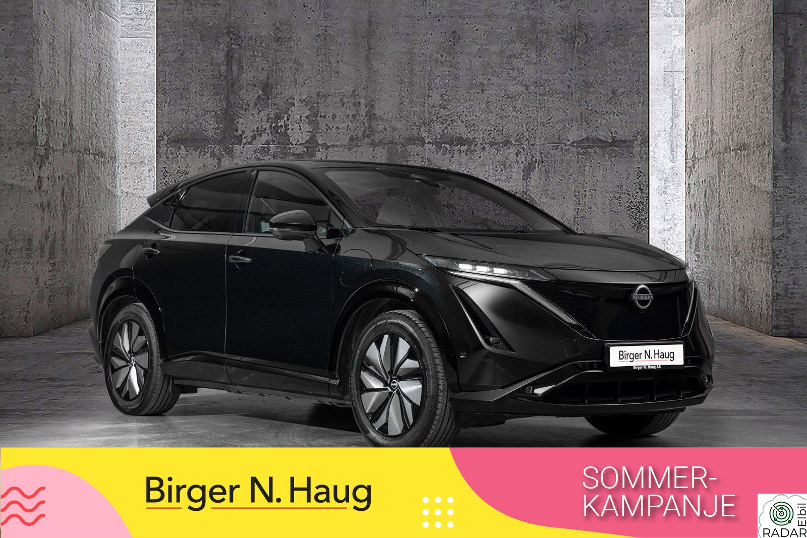 NISSAN ARIYA e4ORCE Evolve 87kWt 507KM REKKEVIDDE/RATTVARME/HUD