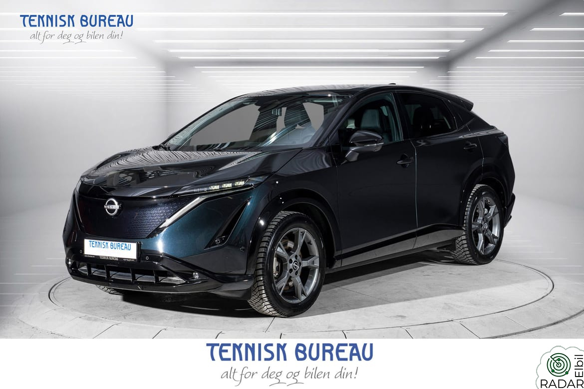 NISSAN ARIYA e4ORCE Evolve 4x4 87kWt, Skinn, Panorama, R. Kamera+++