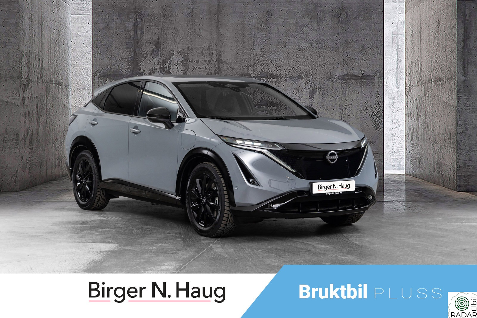 NISSAN ARIYA e4ORCE Evolve 87kWt 20" Nappa NAPPA SKINN / ALT UTSTYR!