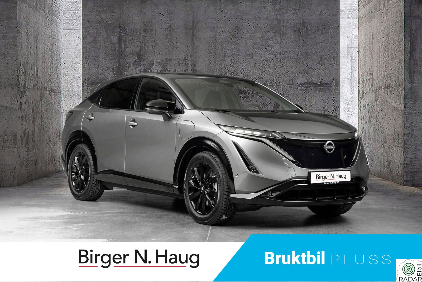 NISSAN ARIYA e4ORCE Evolve 87kWt FABRIKKNY/TOPPMODELL/BOSE/360/20"++