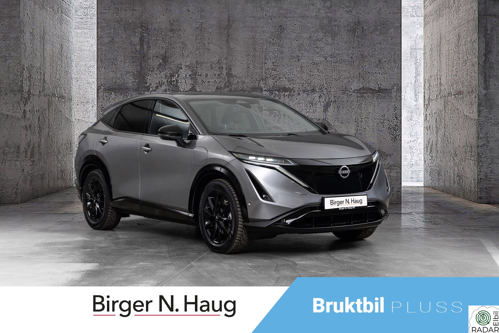 NISSAN ARIYA e4ORCE Evolve 87kWt 20" Nappa TOPPMODELL! HENT I DAG!!