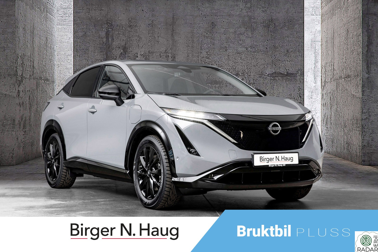 NISSAN ARIYA e4ORCE Evolve 87kWt LEVERINGSKLAR!! // 20".Utstyr.500km