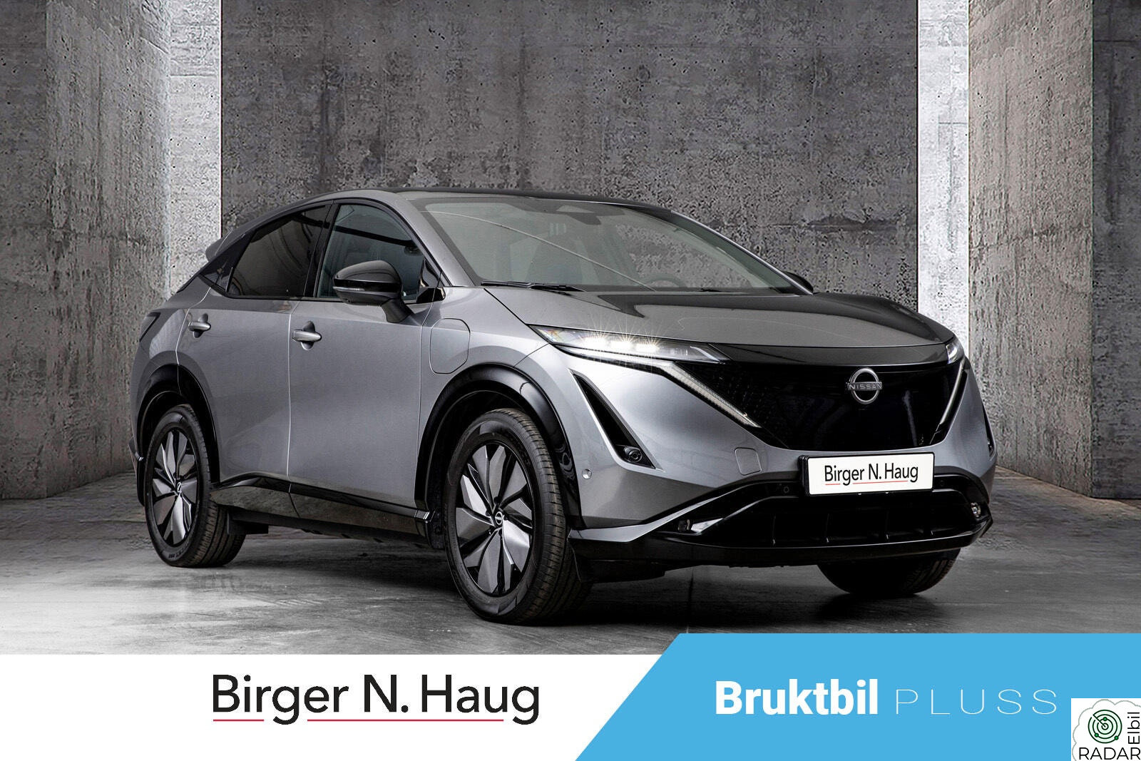 NISSAN ARIYA e4ORCE Evolve 87kWt TOPPMODELL!/NORSK/515WLTP/360/BOSE