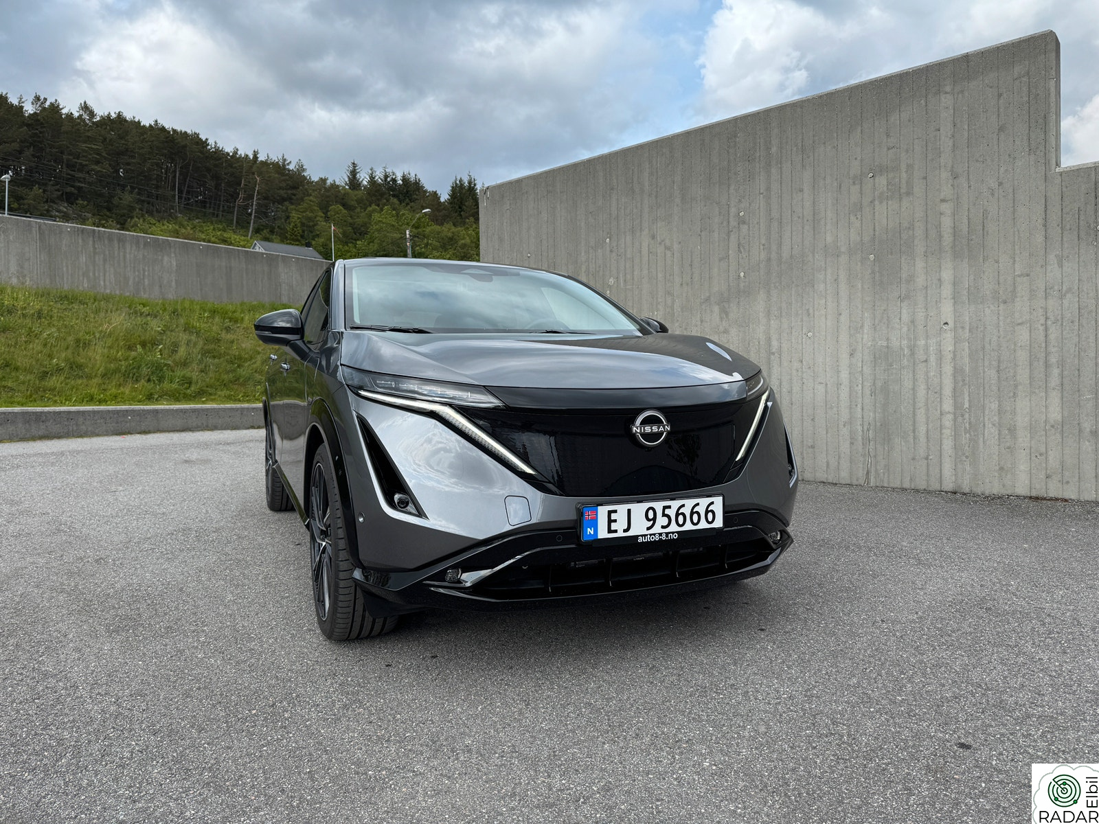 NISSAN ARIYA e4ORCE Evolve 87kWt, LAZER LYS, 21" Sommerhjul. Tectyl.