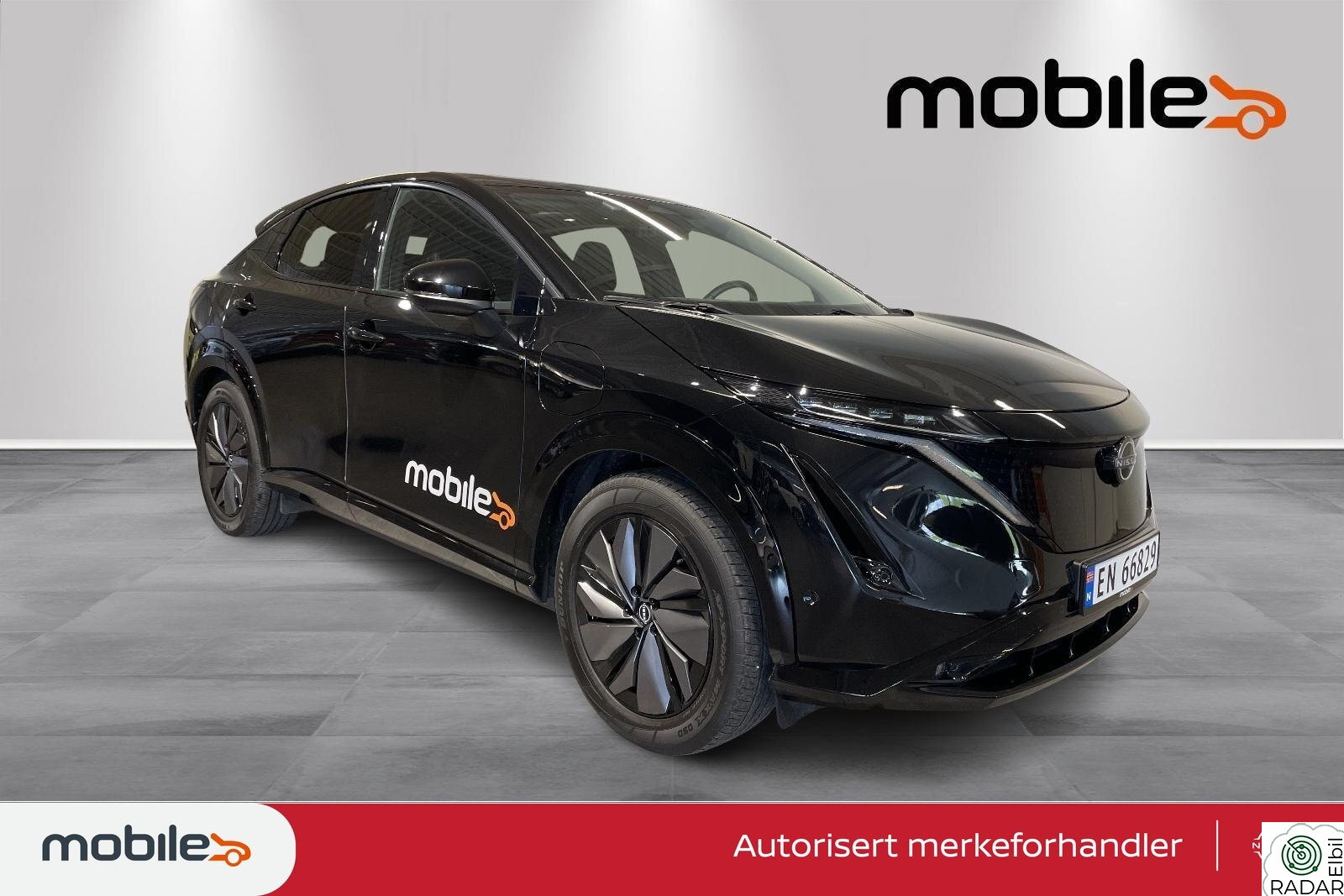 NISSAN ARIYA Evolve e4ORCE 87kWt/ H.feste/ 22kw ombordlader/ V.Hjul