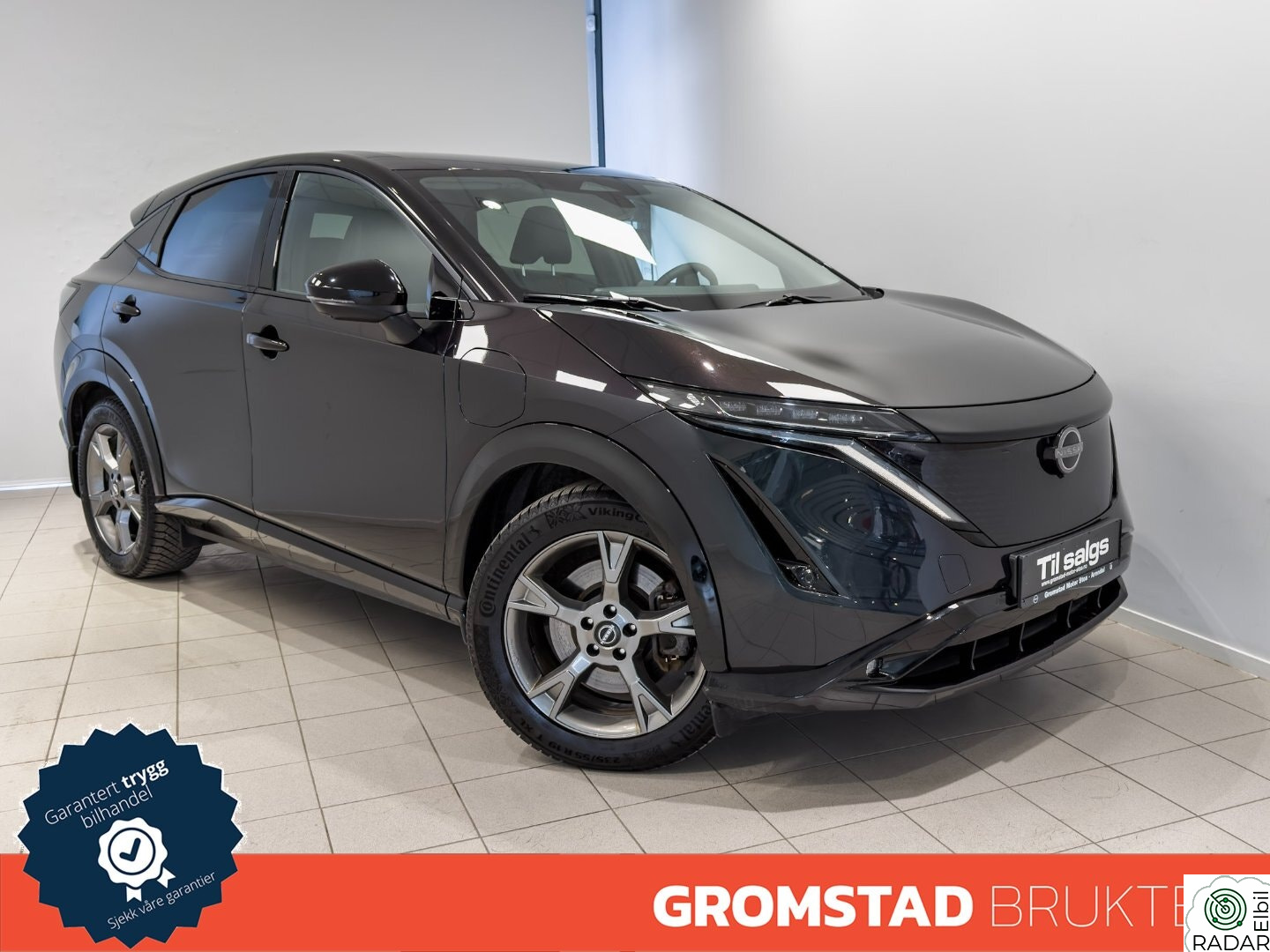 NISSAN ARIYA e4ORCE Advance 87kWt Norsk/360.r.kam/Delskinn/Navi/++