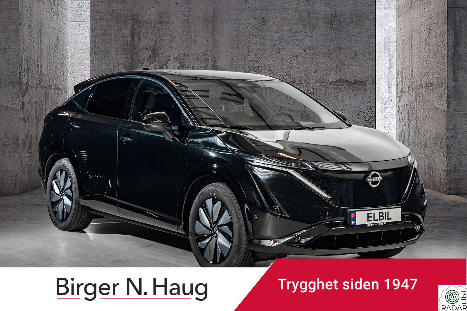 NISSAN ARIYA e4ORCE Evolve 87kWt RÅESTE TOPPMODELLEN! RIKTIG FARGE!
