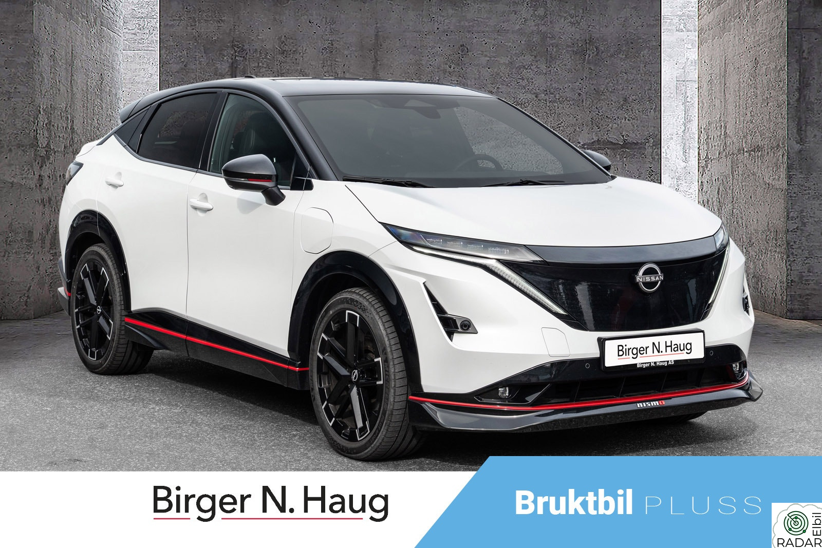NISSAN ARIYA e4ORCE NISMO 87kWt (415km) | (435hk) Godt utstyrt!