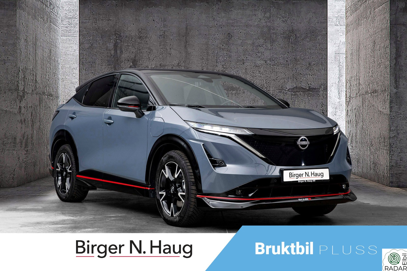 NISSAN ARIYA e4ORCE NISMO 87kWt SPORTSLIG RÅTASS! TOPPMODELL!