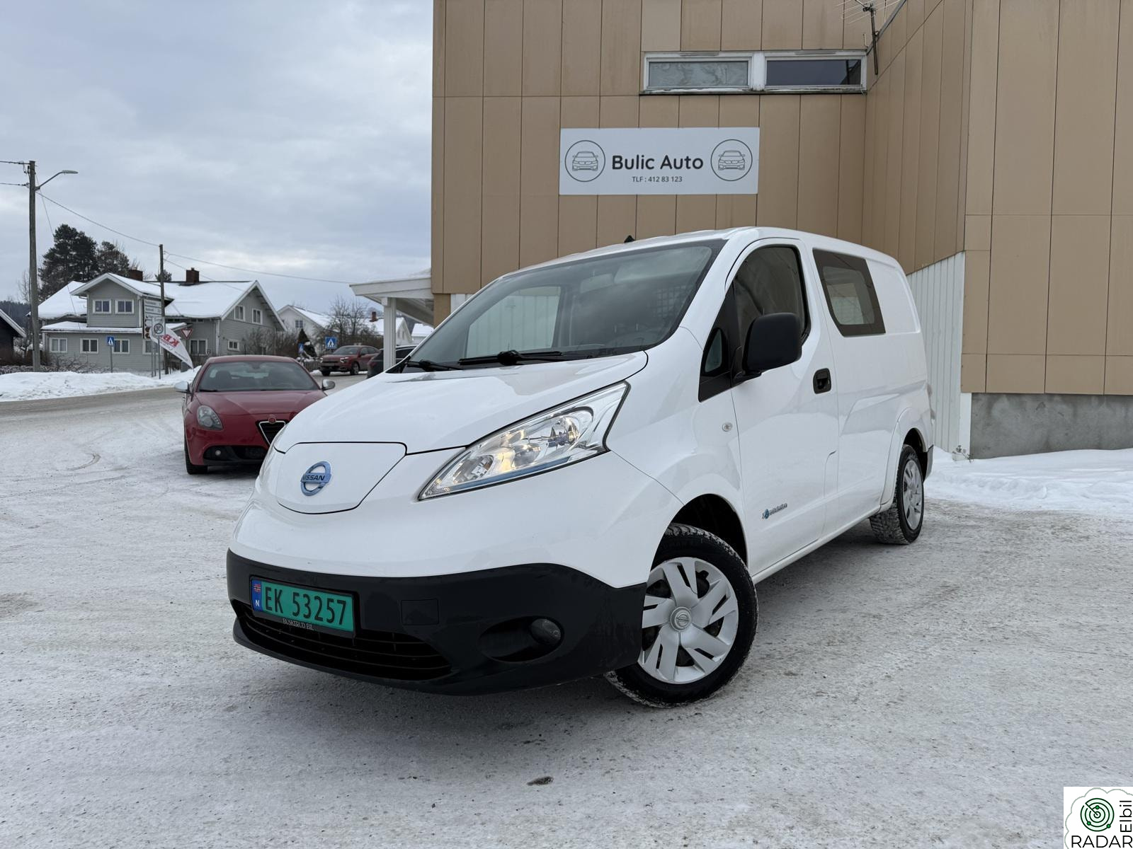 NISSAN e-NV200 EU-GODKJENT I DAG LAV KM VELHOLDT NAVI KEYLESS RYGGEKAM