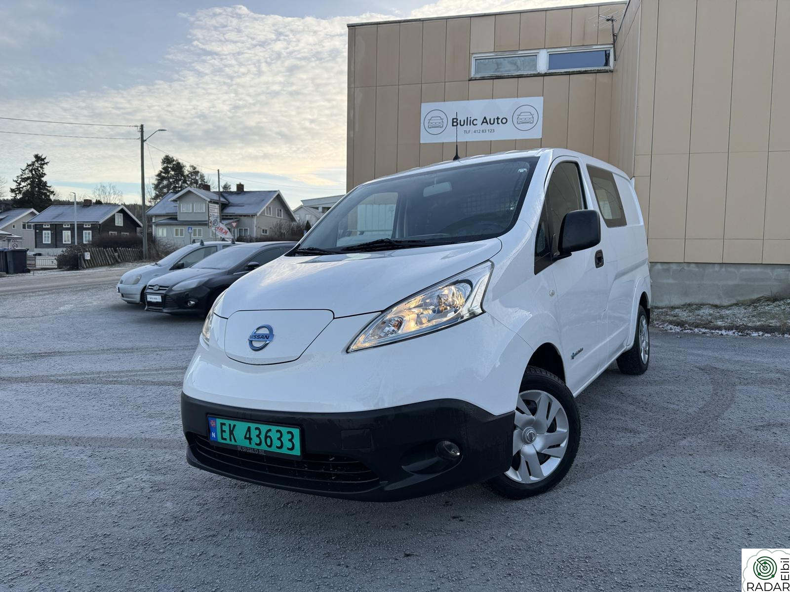 NISSAN e-NV200 NY EU LAV KM MEGET PEN GRATIS BOM + PARKERING!