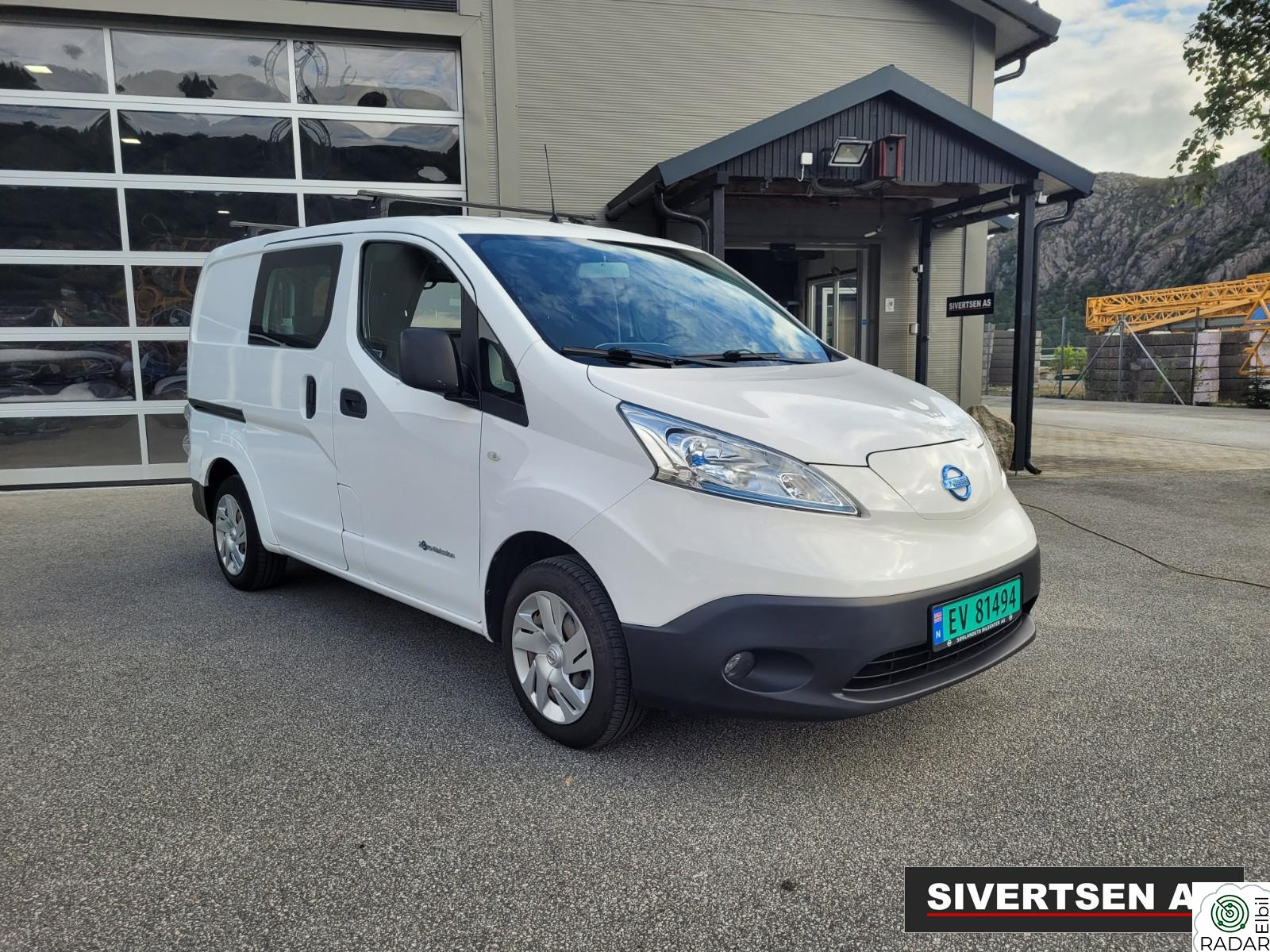 NISSAN e-NV200 200km*ryggekamera*proffinnredning