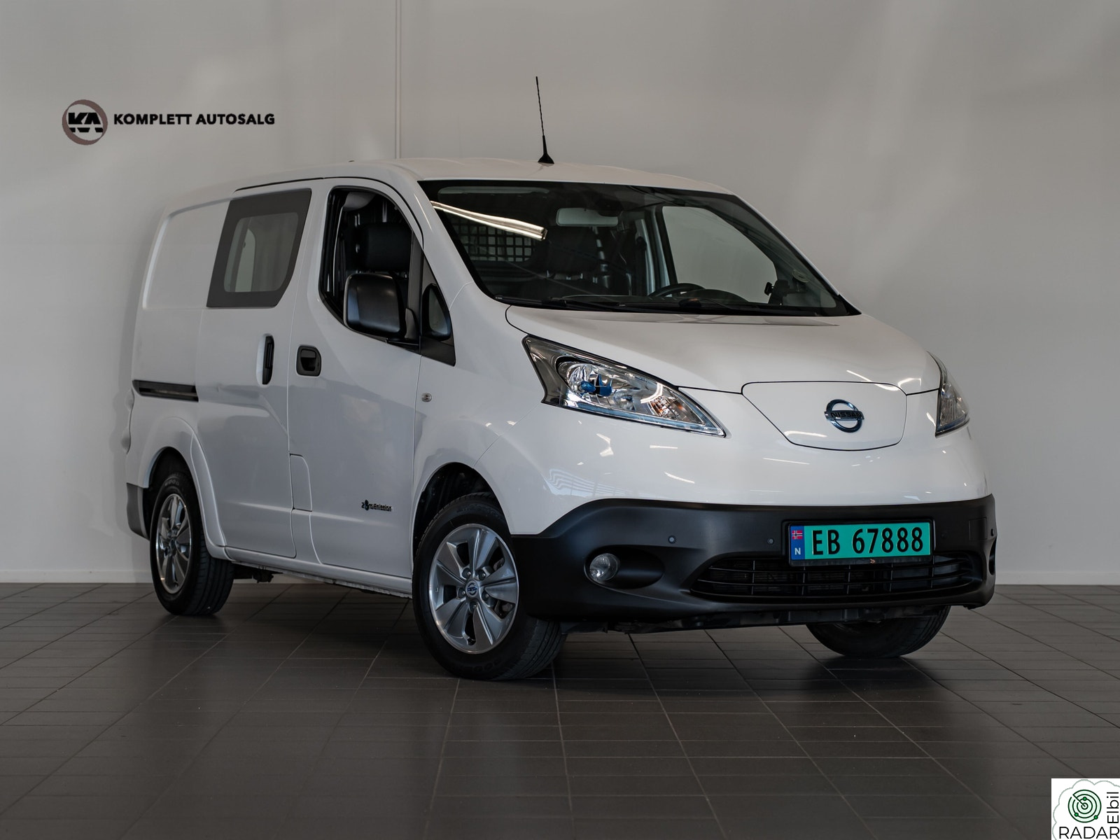 NISSAN e-NV200 Gulvinnredning/ ryggekamera/ praktisk