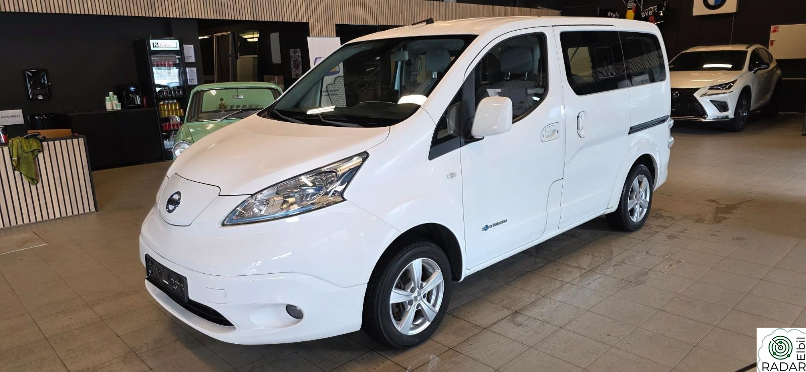NISSAN e-NV200 5 seter/ Elektrisk/ Ny eu & Service/ EN EIER/ NAF test
