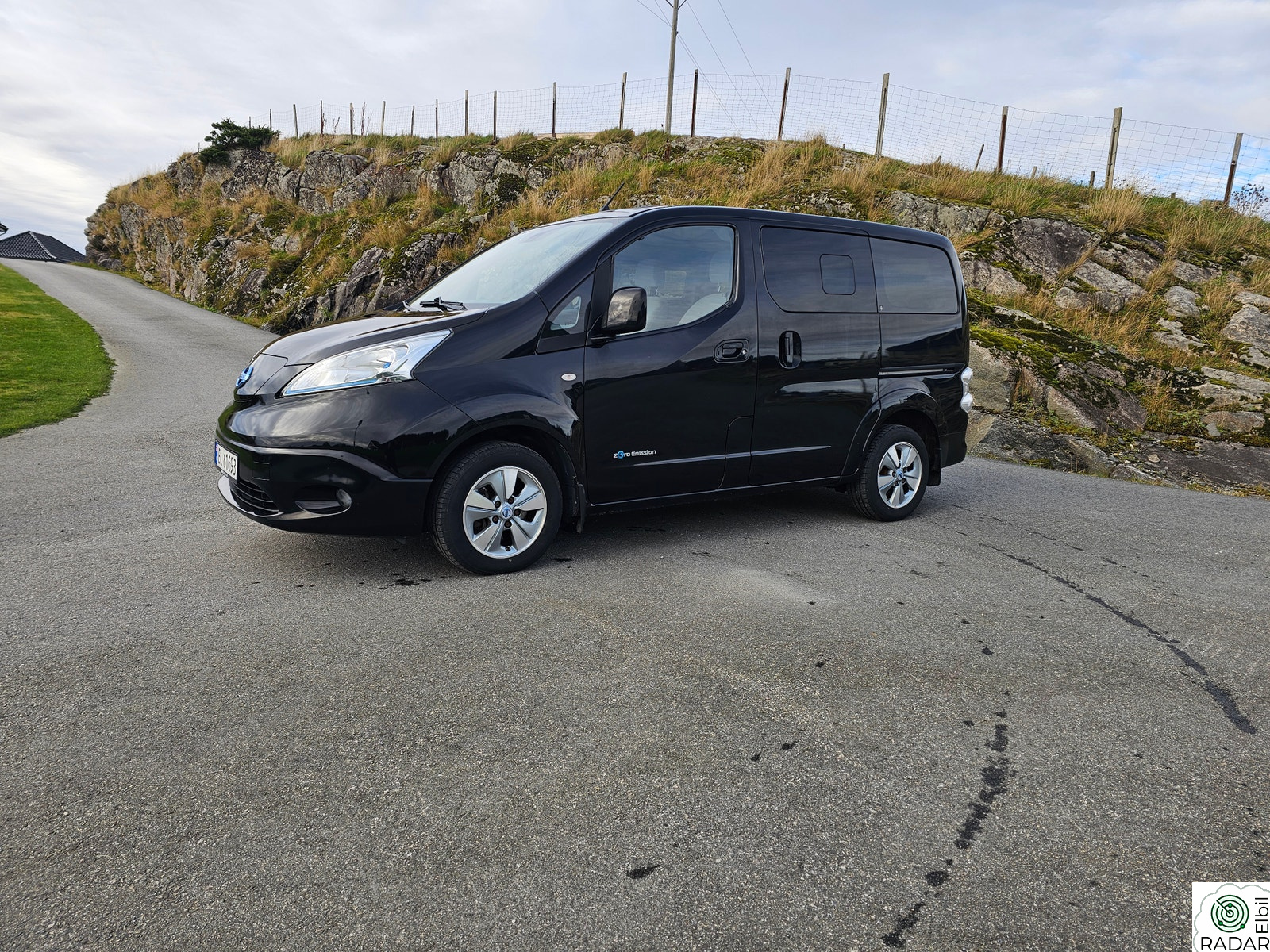 NISSAN e-NV200 Evalia. Lav kmstand