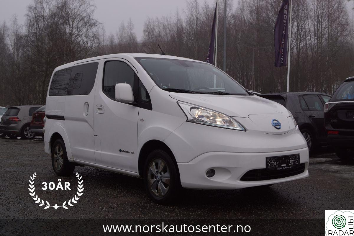 NISSAN e-NV200 EVALIA 7-SETER | 40 KWH | R.KAM | NAVI | NY EU28 | S+V